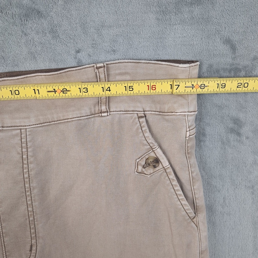 Spanx Pants 1X‎ Tall Wide Leg Stretch Cropped High Rise Pull On Shaping Office - Picture 4 of 11